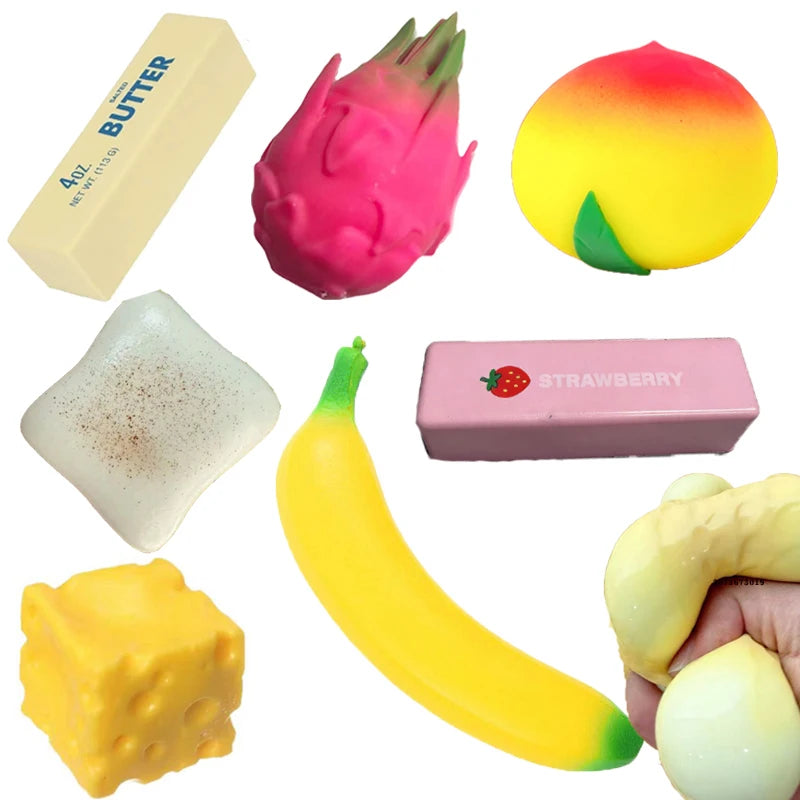 Squishy Antiestrés – Aprieta, Estruja y Relájate