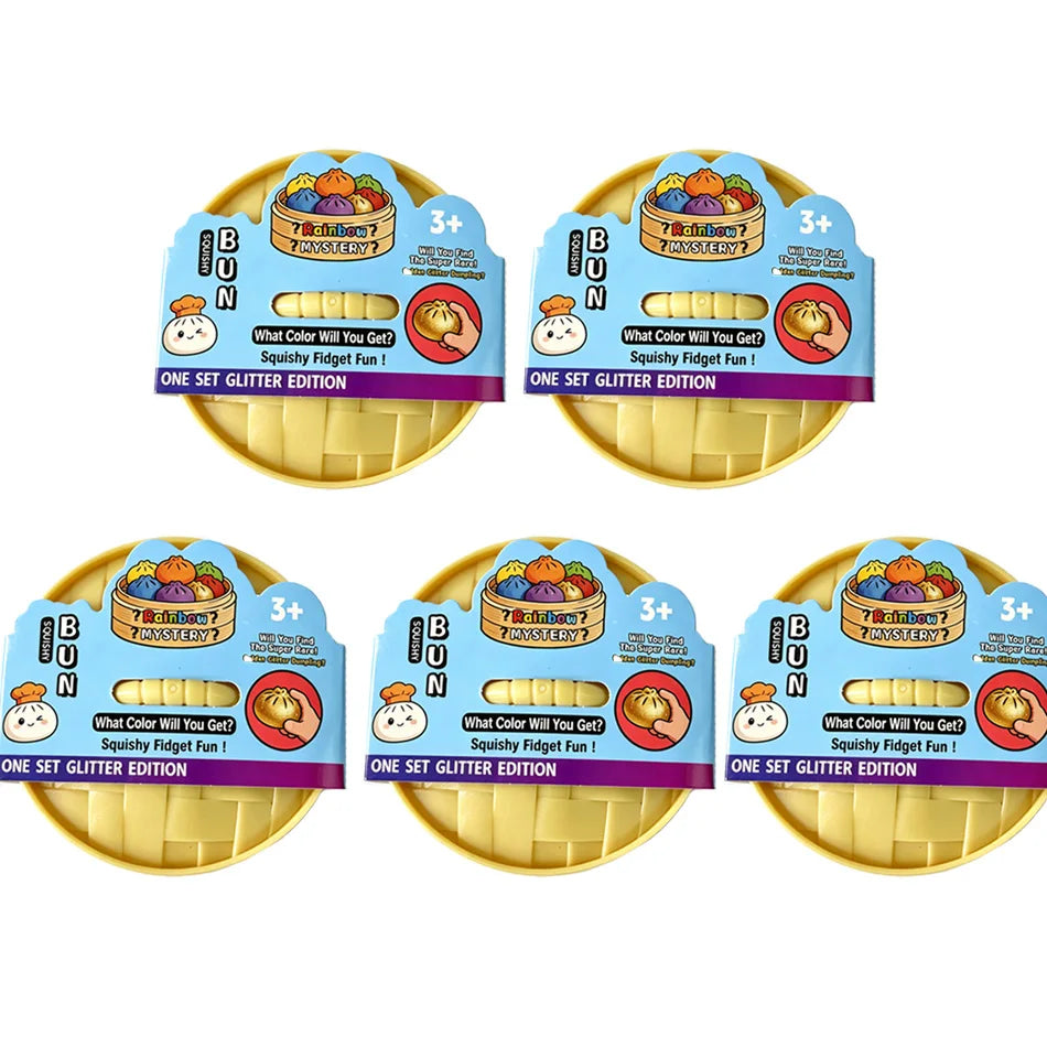Dumpling Squishy con Burbujas