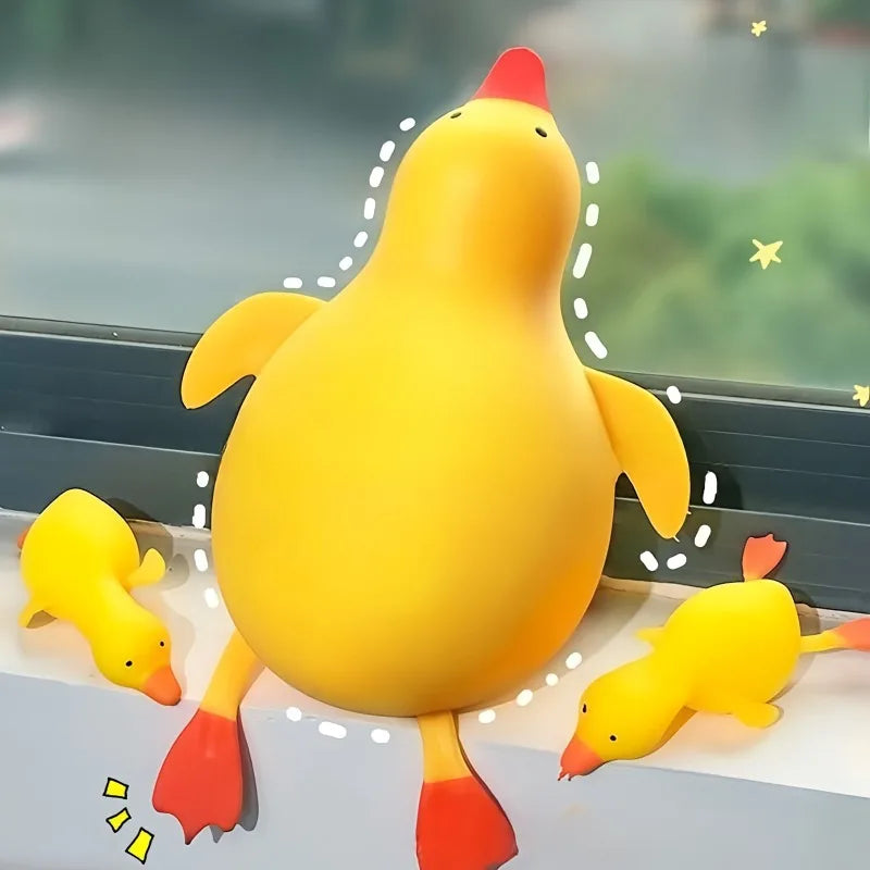 Squishy Pato Antiestrés Kawaii – Aprieta, Estira y Relájate