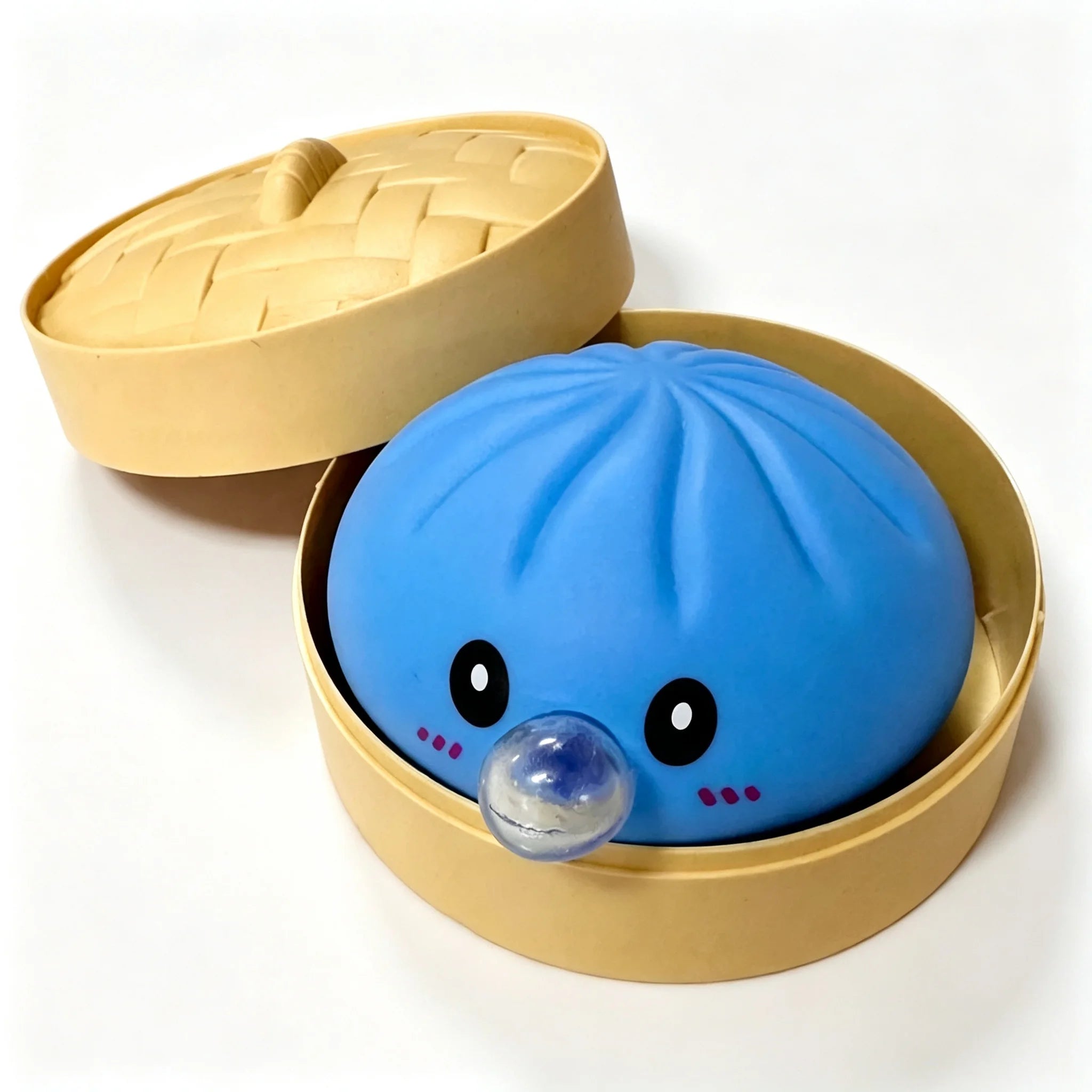 Dumpling Squishy con Burbujas