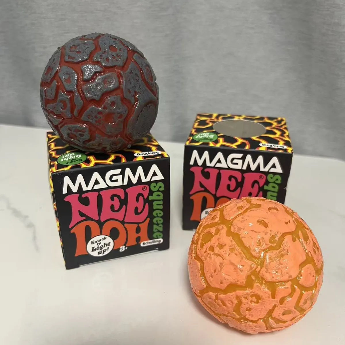 NeeDoh Glitter Magma Ball – Juguete Antiestrés Sensorial