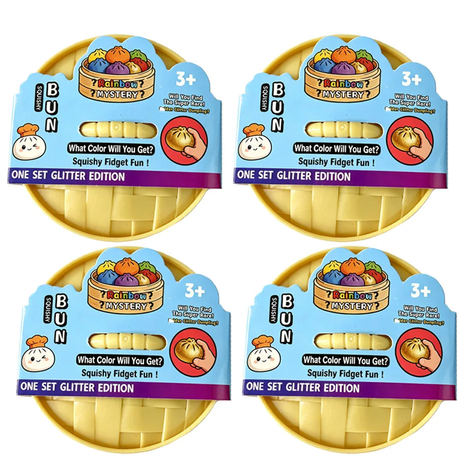 Dumpling Squishy con Burbujas