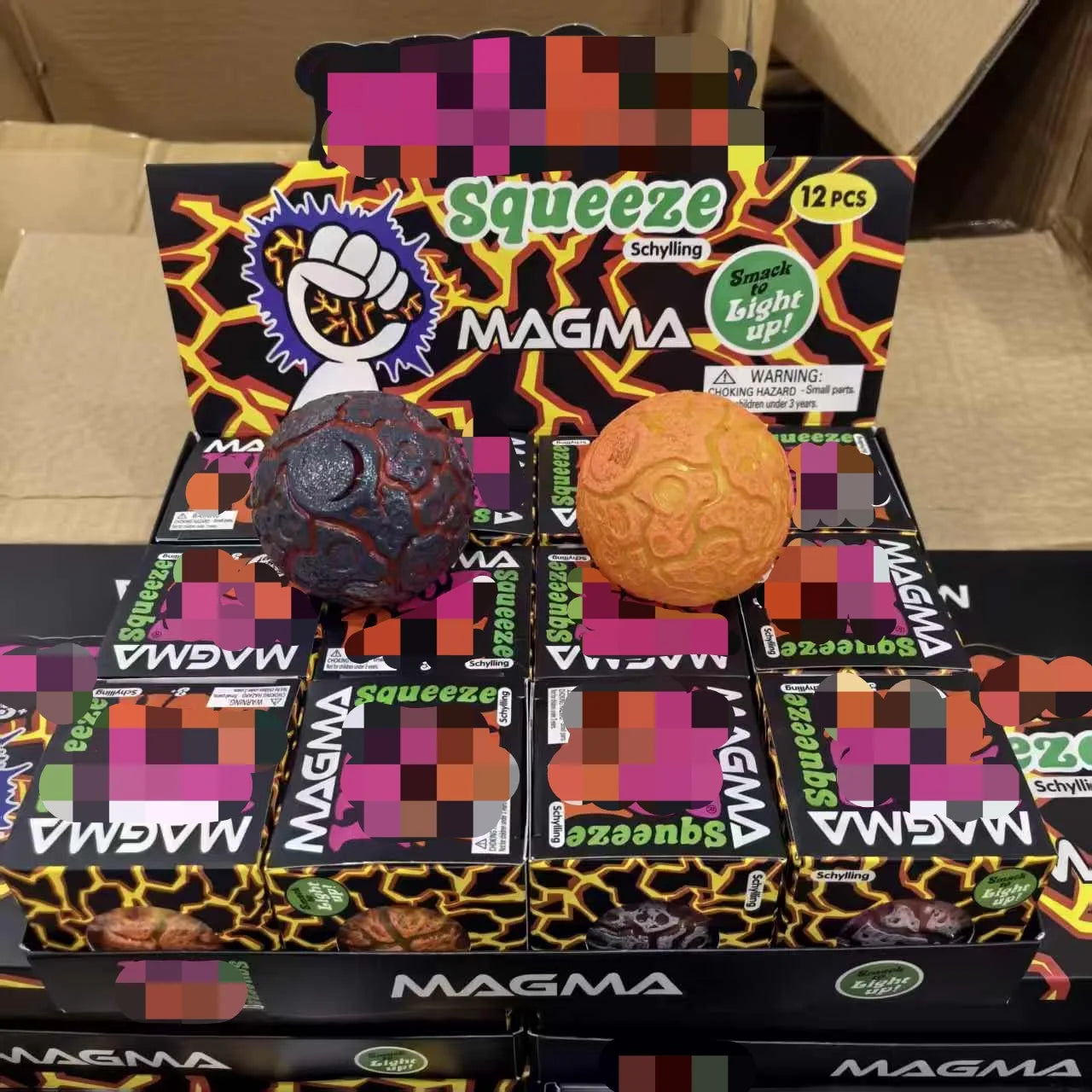 NeeDoh Glitter Magma Ball – Juguete Antiestrés Sensorial