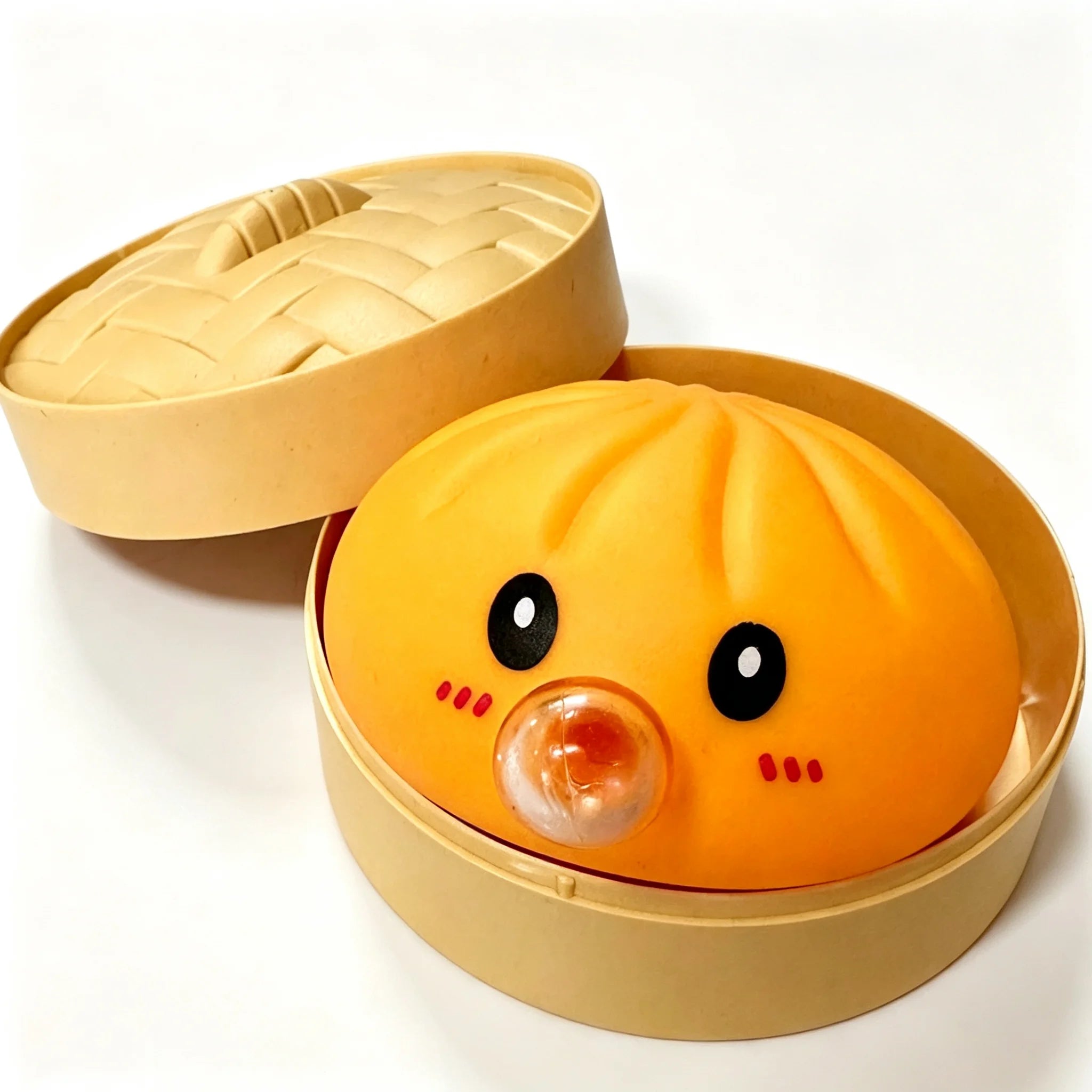 Dumpling Squishy con Burbujas