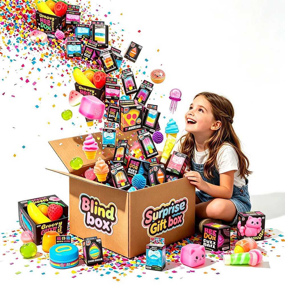 NeeDoh Blind Box – Caja Sorpresa Antiestrés Squishy