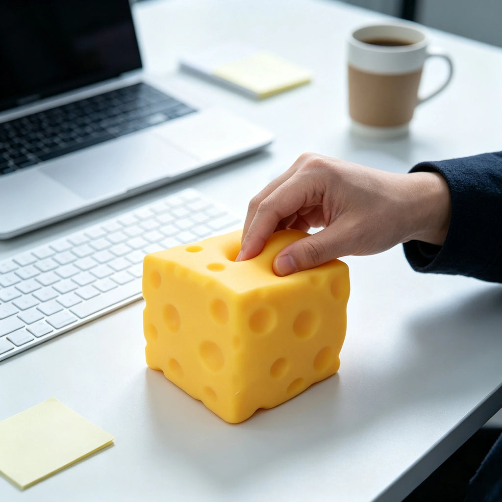 Squishy Queso Blando, Lento y Adictivo