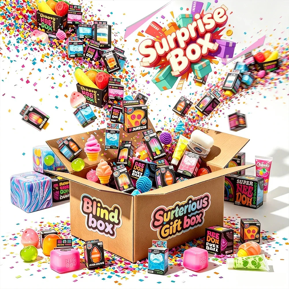 NeeDoh Blind Box – Caja Sorpresa Antiestrés Squishy