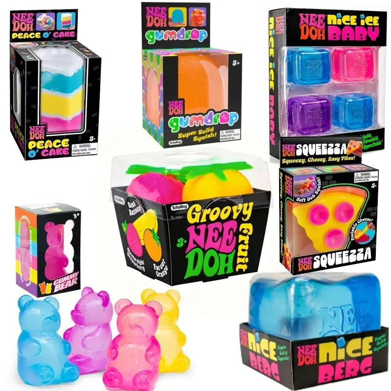 NeeDoh Blind Box – Caja Sorpresa Antiestrés Squishy