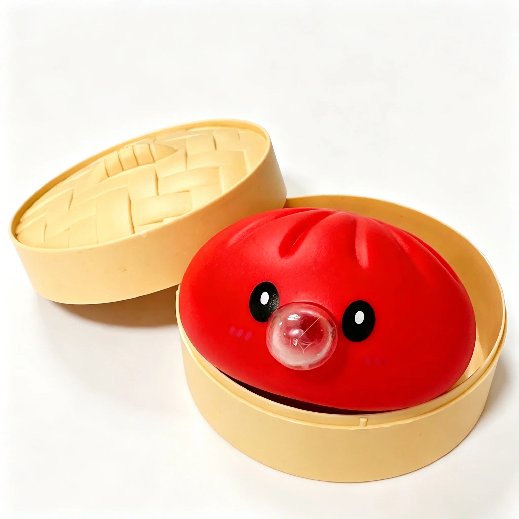 Dumpling Squishy con Burbujas
