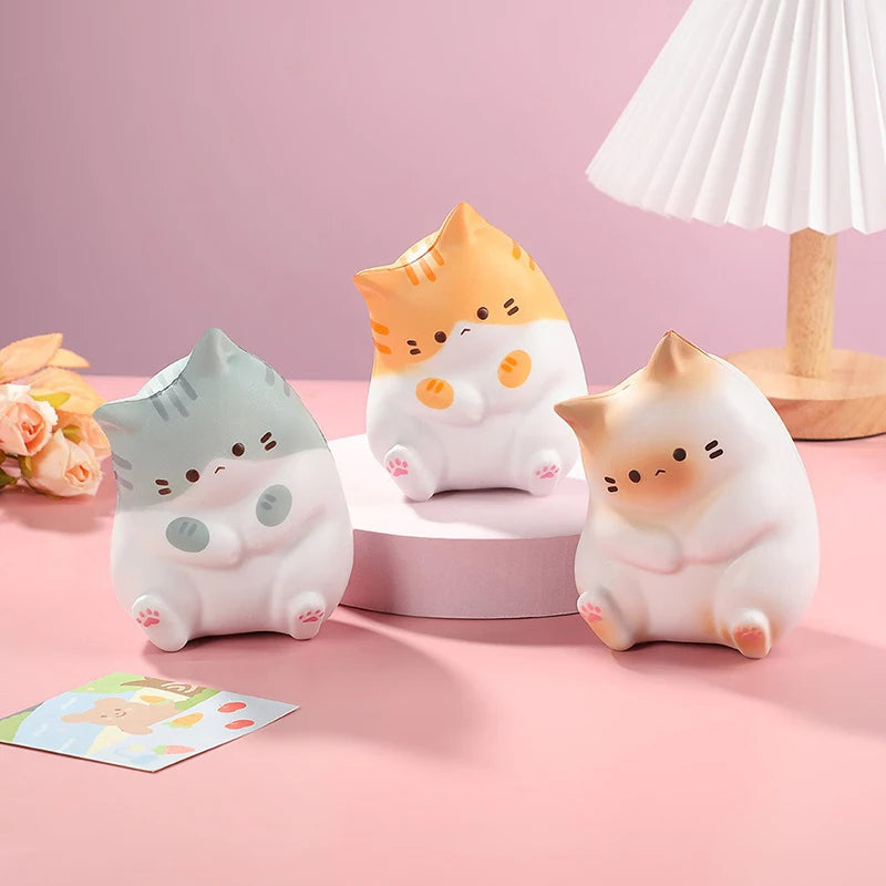 Squishy Gatito Kawaii – Blando, Lento y Adorable