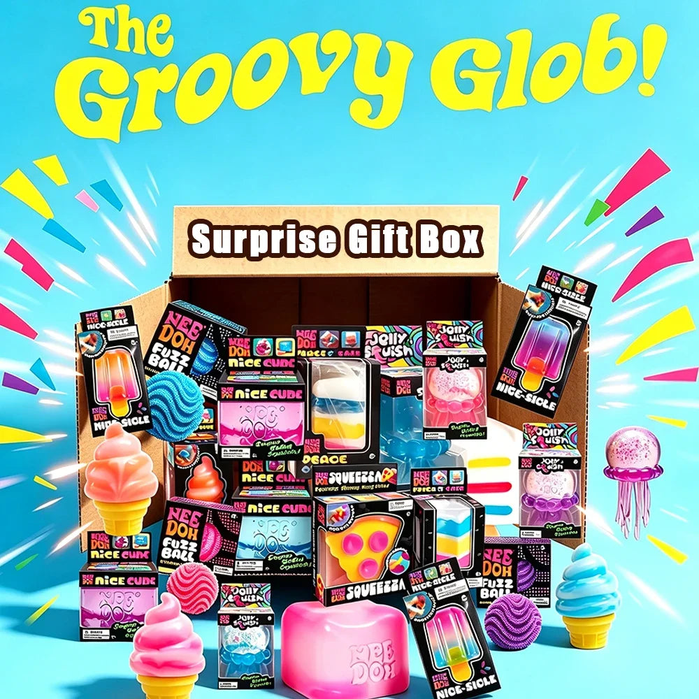 NeeDoh Squishy Blind Box – Pack Sorpresa Antiestrés