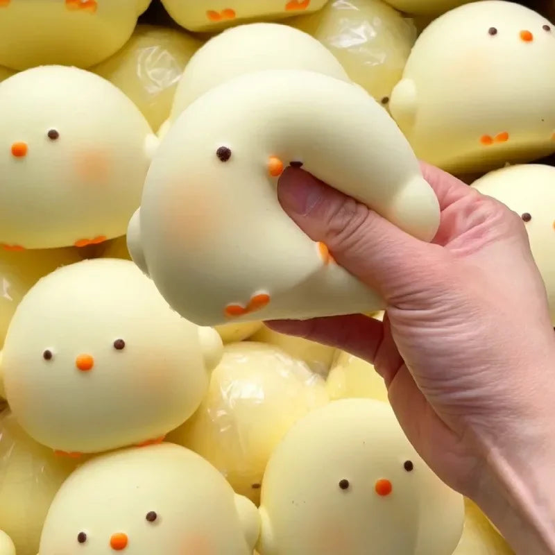 Squishy Pollito Kawaii – Suave, Lento y Adorable