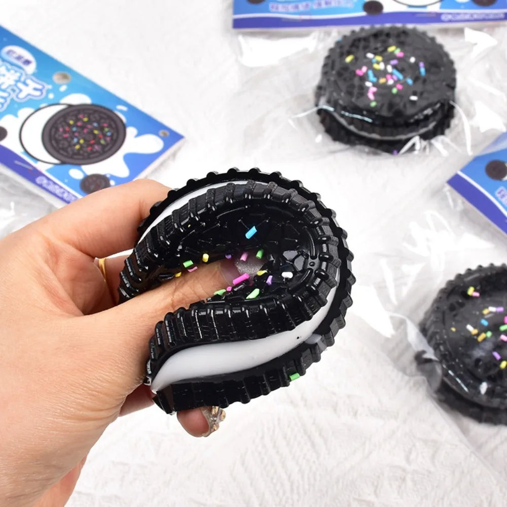 Squishy Oreo – Juguete Antiestrés Suave y Realista
