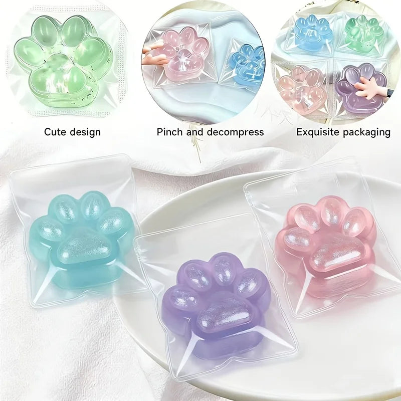 Squishy Patita de Gato Kawaii – Aprieta y Relájate