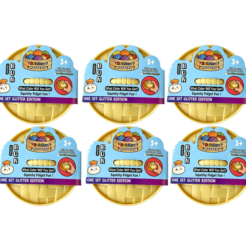 Dumpling Squishy con Burbujas