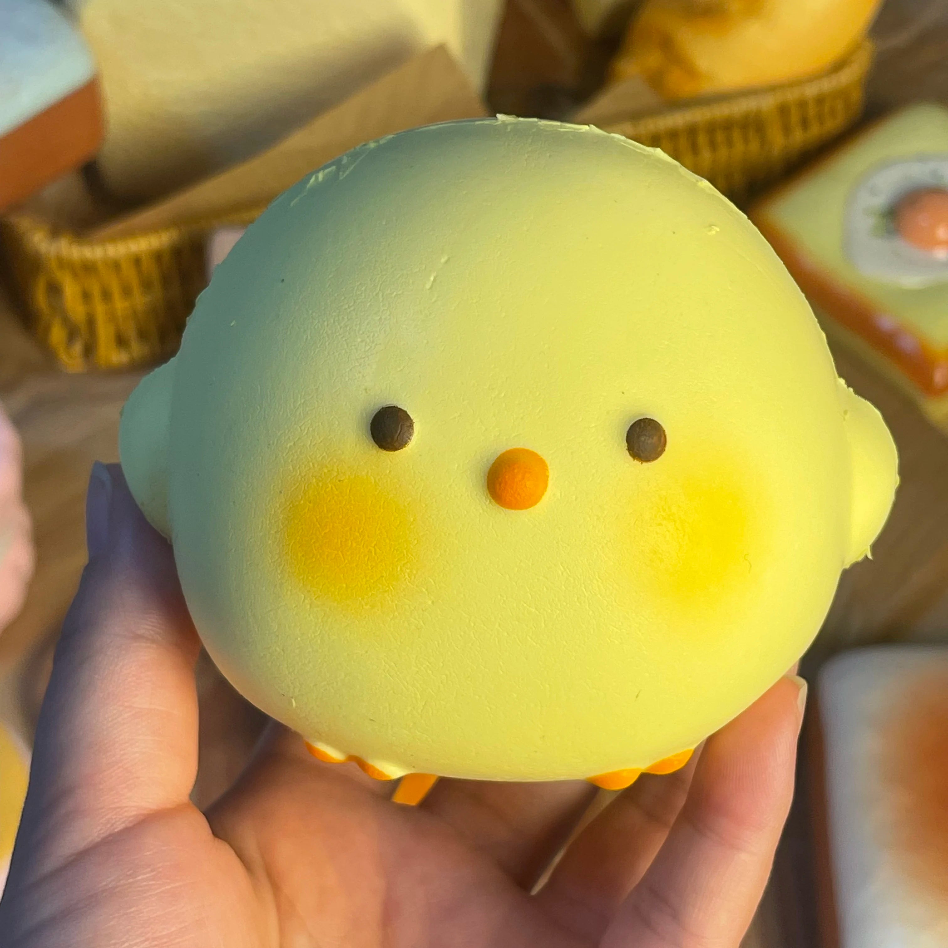 Squishy Pollito Kawaii – Suave, Lento y Adorable
