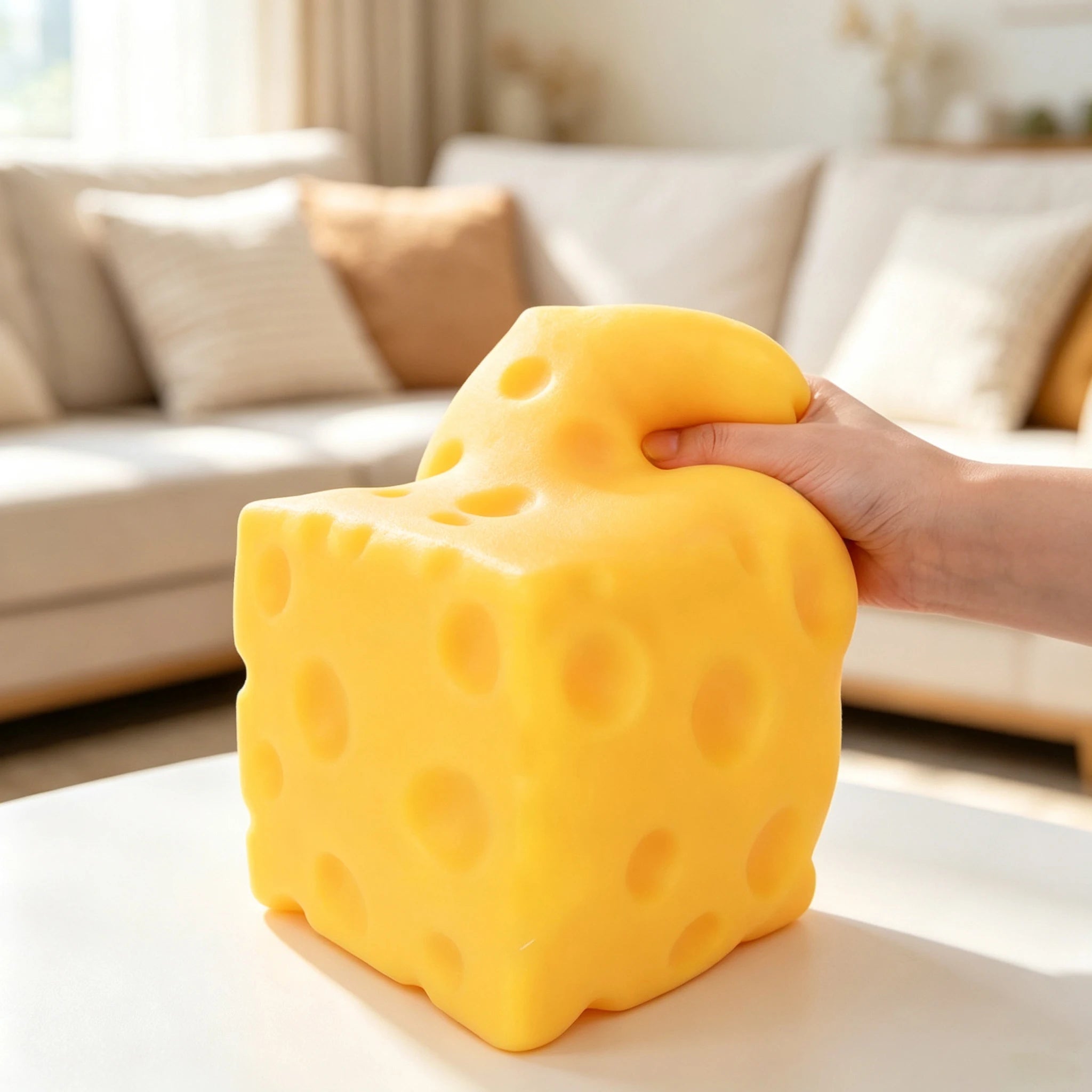Squishy Queso Blando, Lento y Adictivo