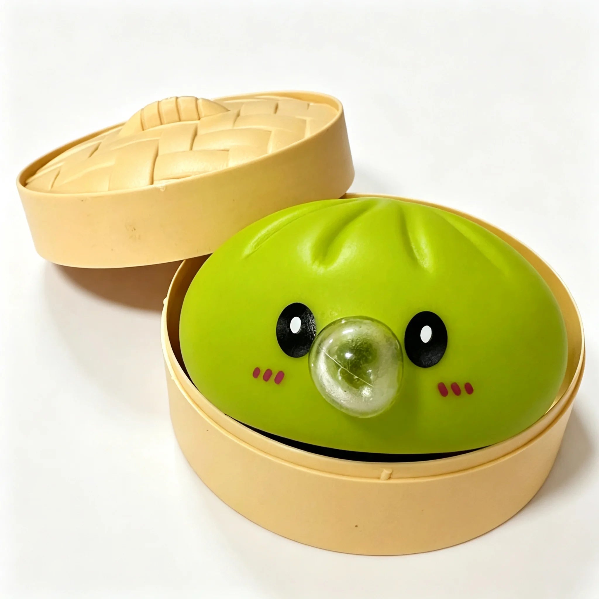 Dumpling Squishy con Burbujas
