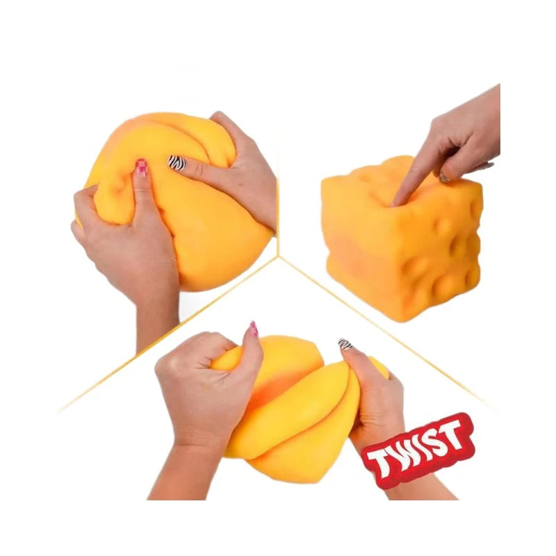 Squishy Queso Blando, Lento y Adictivo