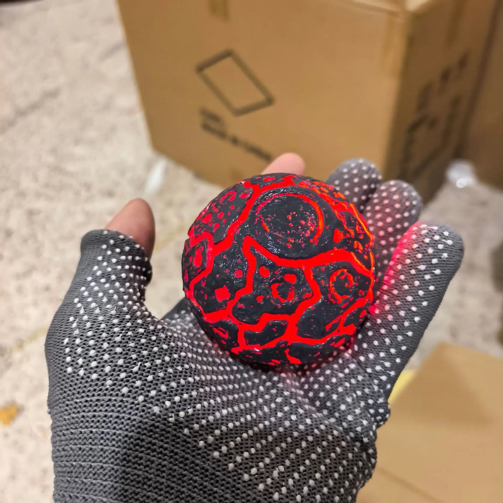 NeeDoh Glitter Magma Ball – Juguete Antiestrés Sensorial